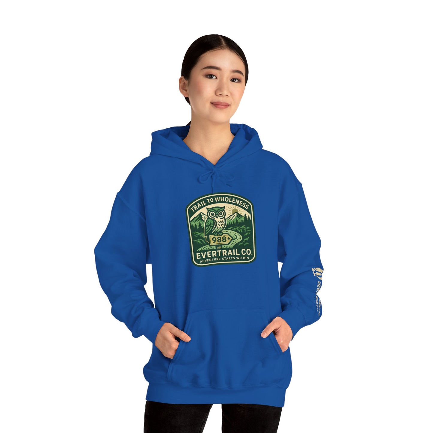 Trail to Wholeness™ Hoodie – Keep Going; The View Is Worth It