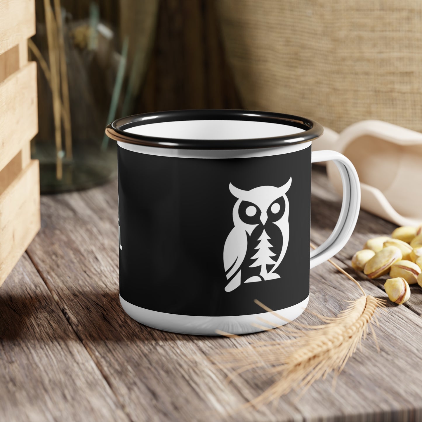 Evertrail Co. Enamel Camp Mug — Outdoor Adventure Camping Cup