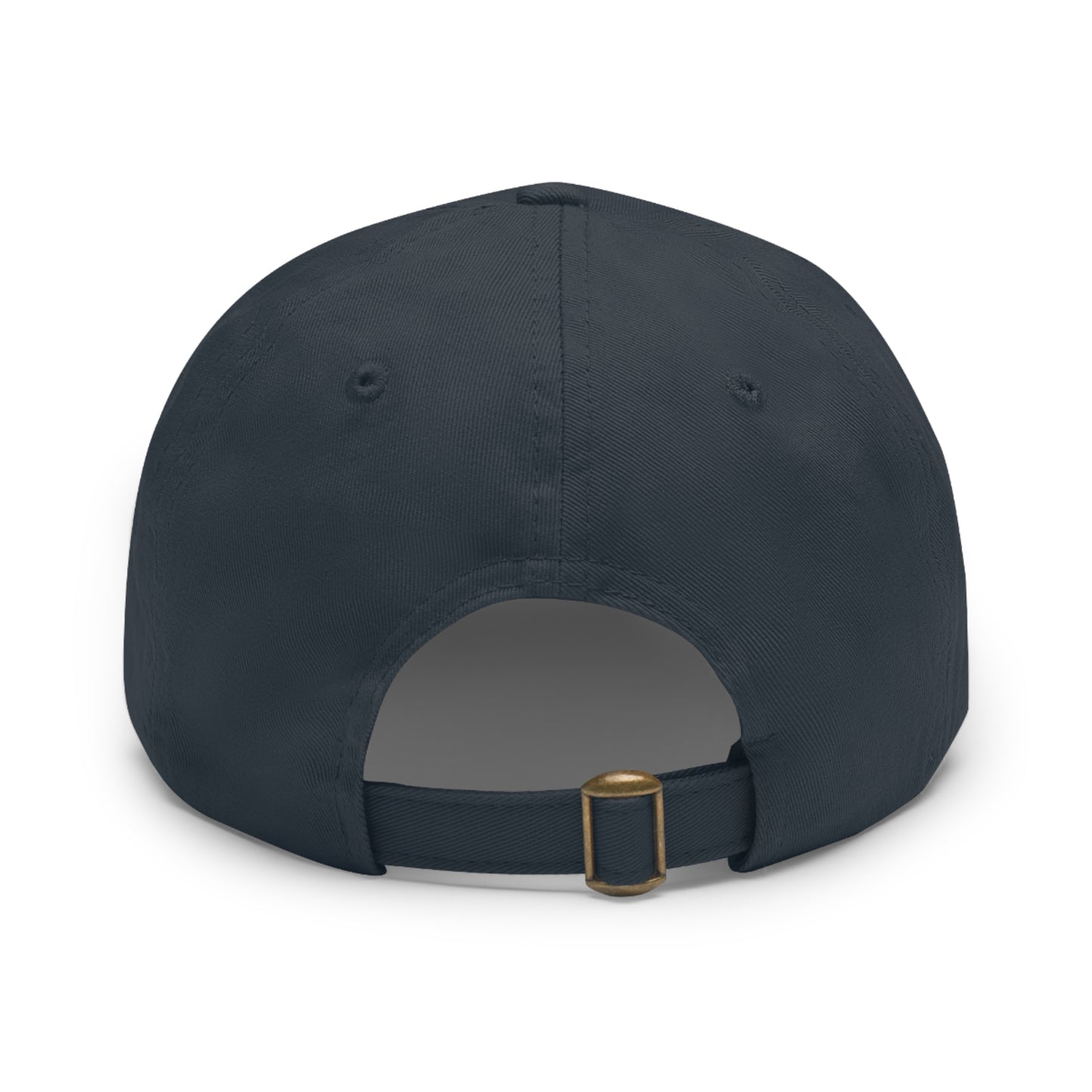 Stylish Dad Hat with Leather Patch, Casual Cap for Outdoor Adventures, Trendy Gift for Fathers, Unique Birthday, Everyday Wear