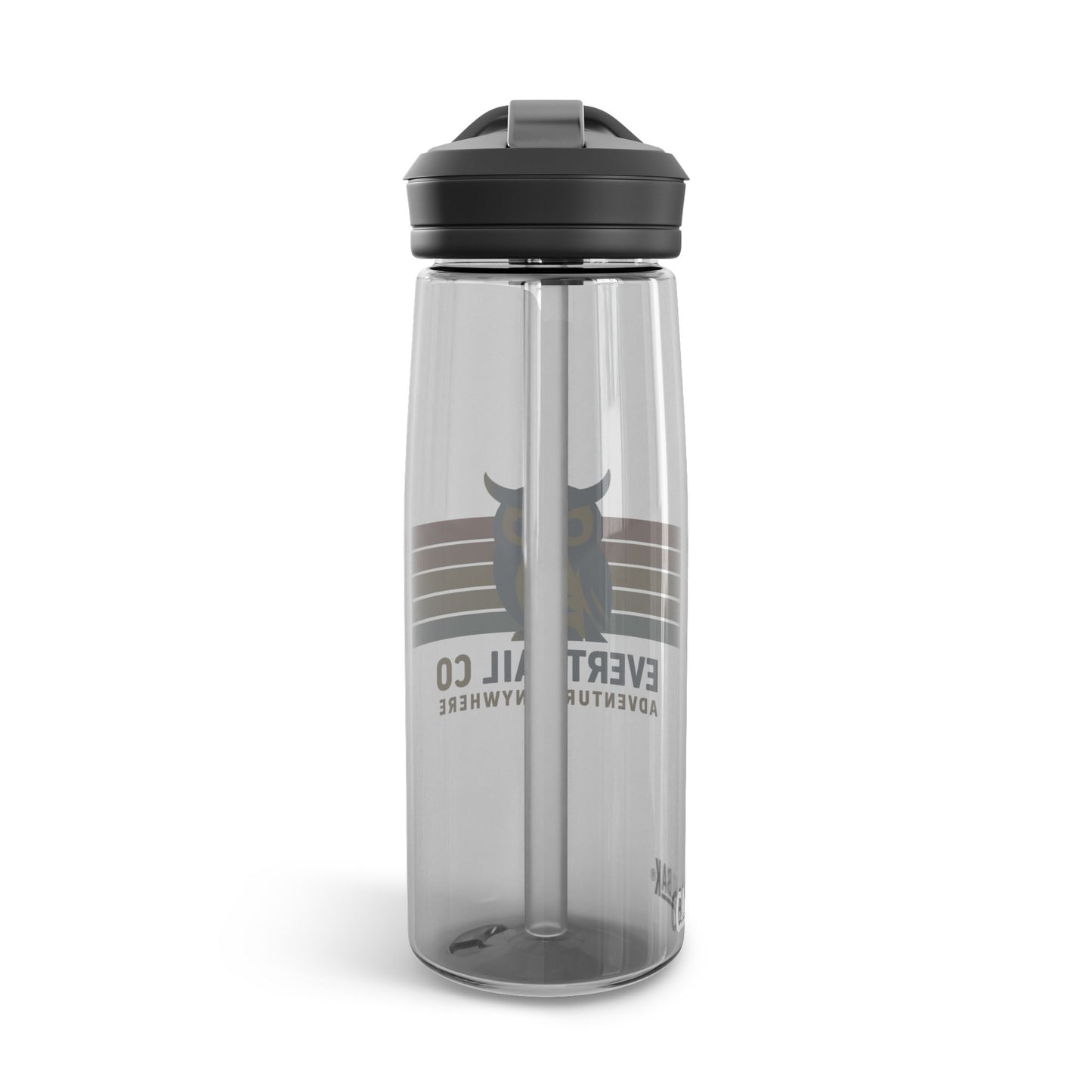 Retro Owl Water Bottle, Eco-Friendly Hydration, Sports Bottle for Hiking, Gifts for Adventurers, Everyday Essentials