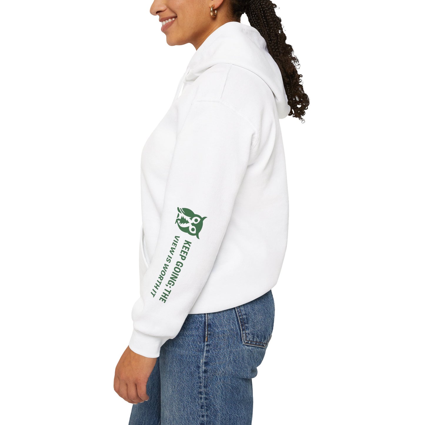 Trail to Wholeness™ Hoodie – Keep Going; The View Is Worth It