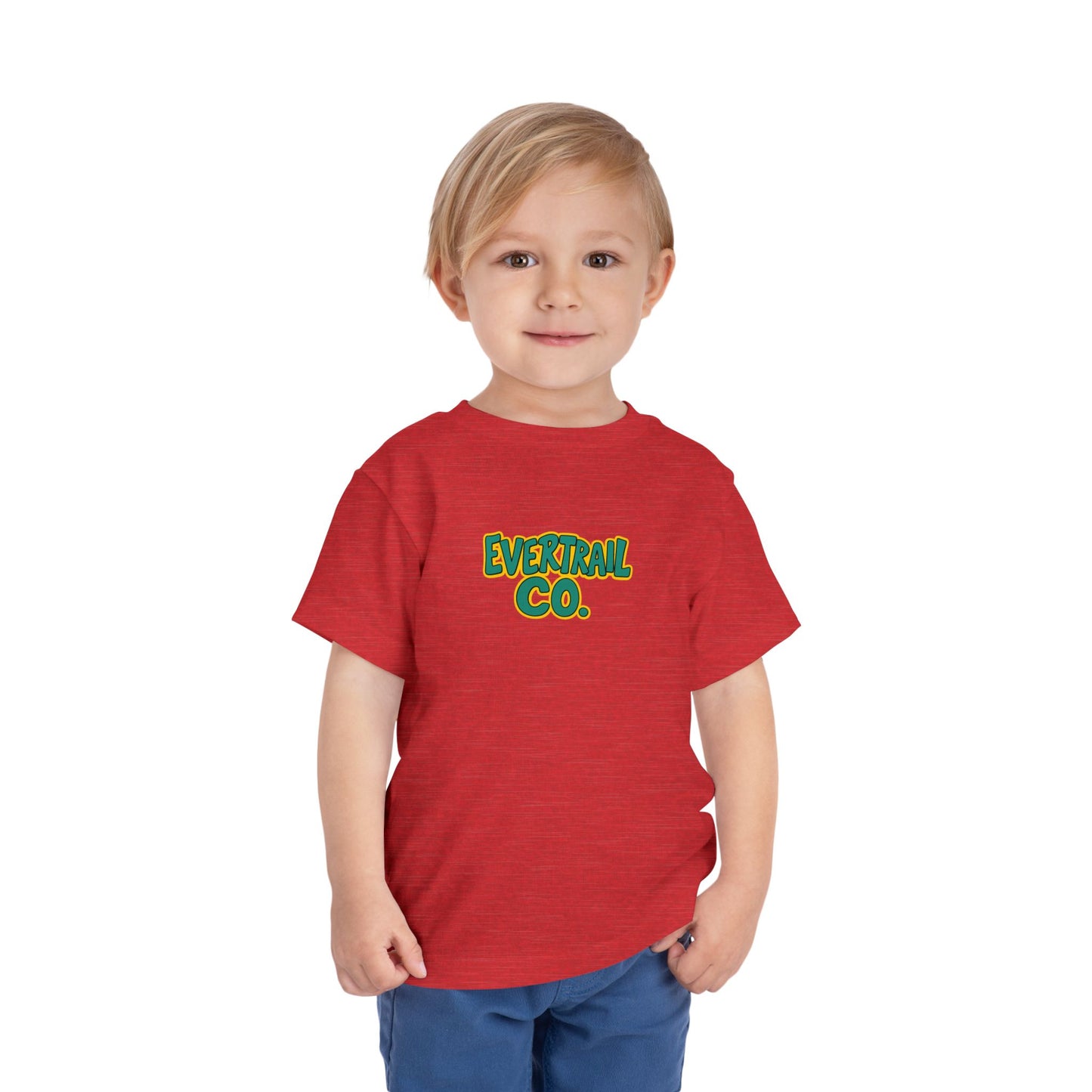 EverTrail Co. Toddler T-Shirt - Playful, Comfy, Everyday Wear for Kids, Perfect Gift for Birthdays, Playdates, Family Outings