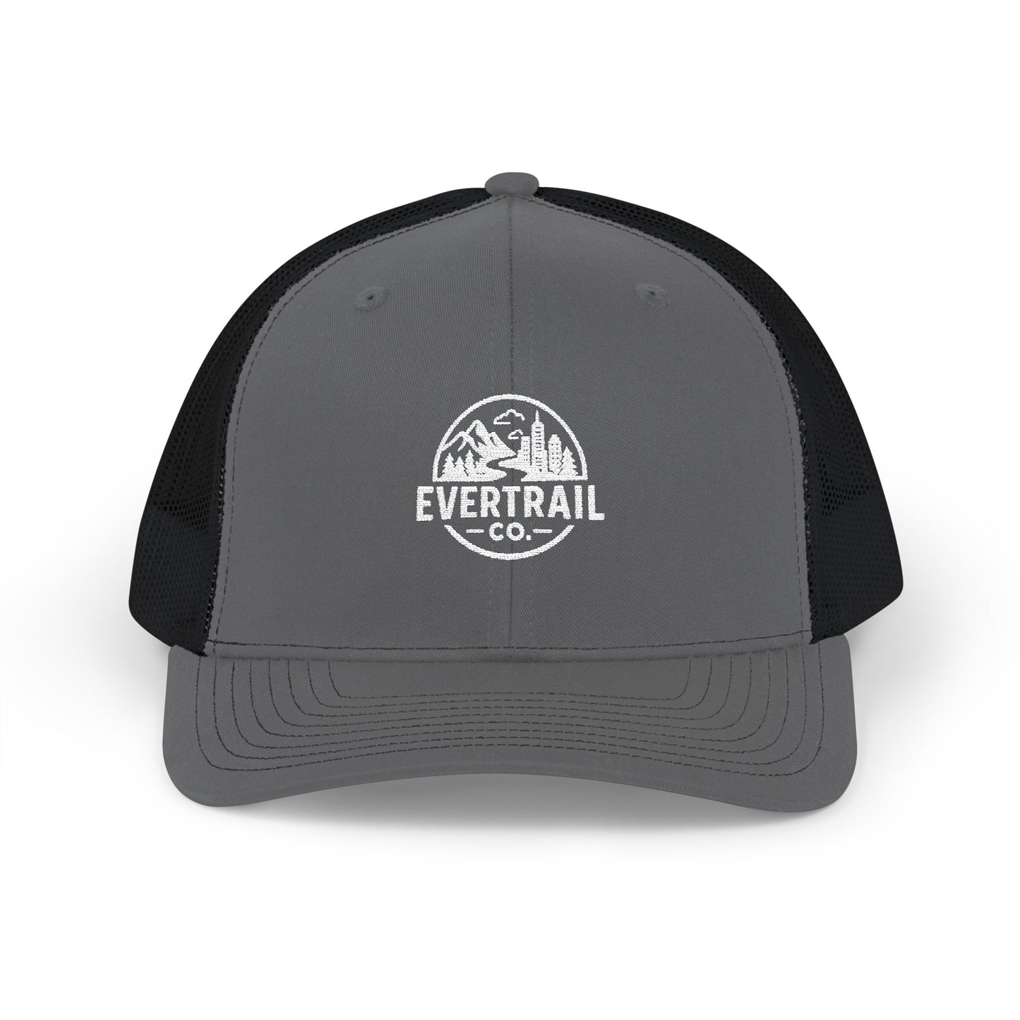 Outdoor Adventure Snapback Cap, Embroidered Trucker Hat for Hiking, Camping, Gifts for Him, Trendy Casual Headwear