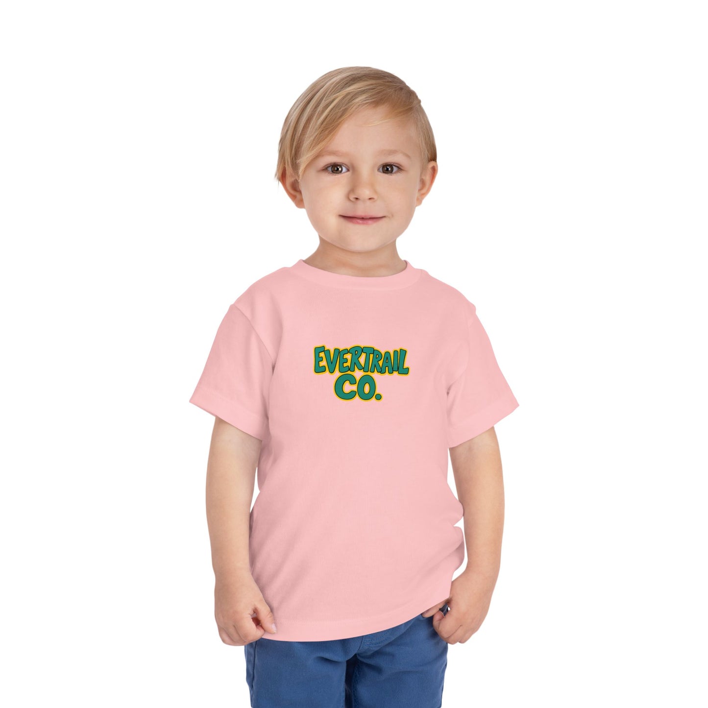 EverTrail Co. Toddler T-Shirt - Playful, Comfy, Everyday Wear for Kids, Perfect Gift for Birthdays, Playdates, Family Outings