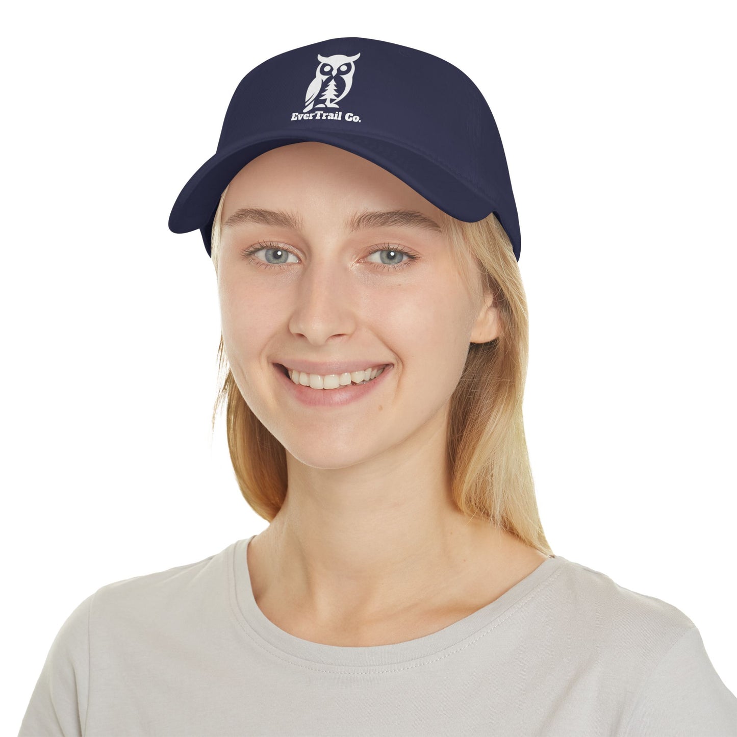 Stylish Owl Low Profile Baseball Cap | Cute Hat for Nature Lovers, Casual Wear, Gifts, Outdoor Activities, Everyday Style