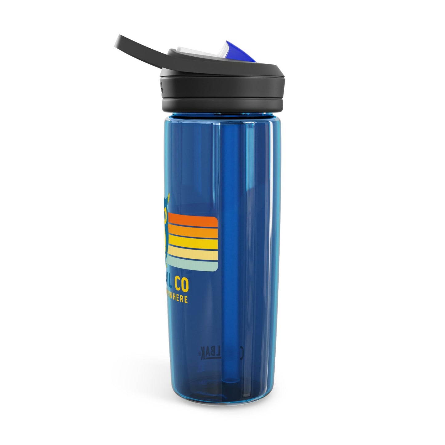 Retro Owl Water Bottle, Eco-Friendly Hydration, Sports Bottle for Hiking, Gifts for Adventurers, Everyday Essentials