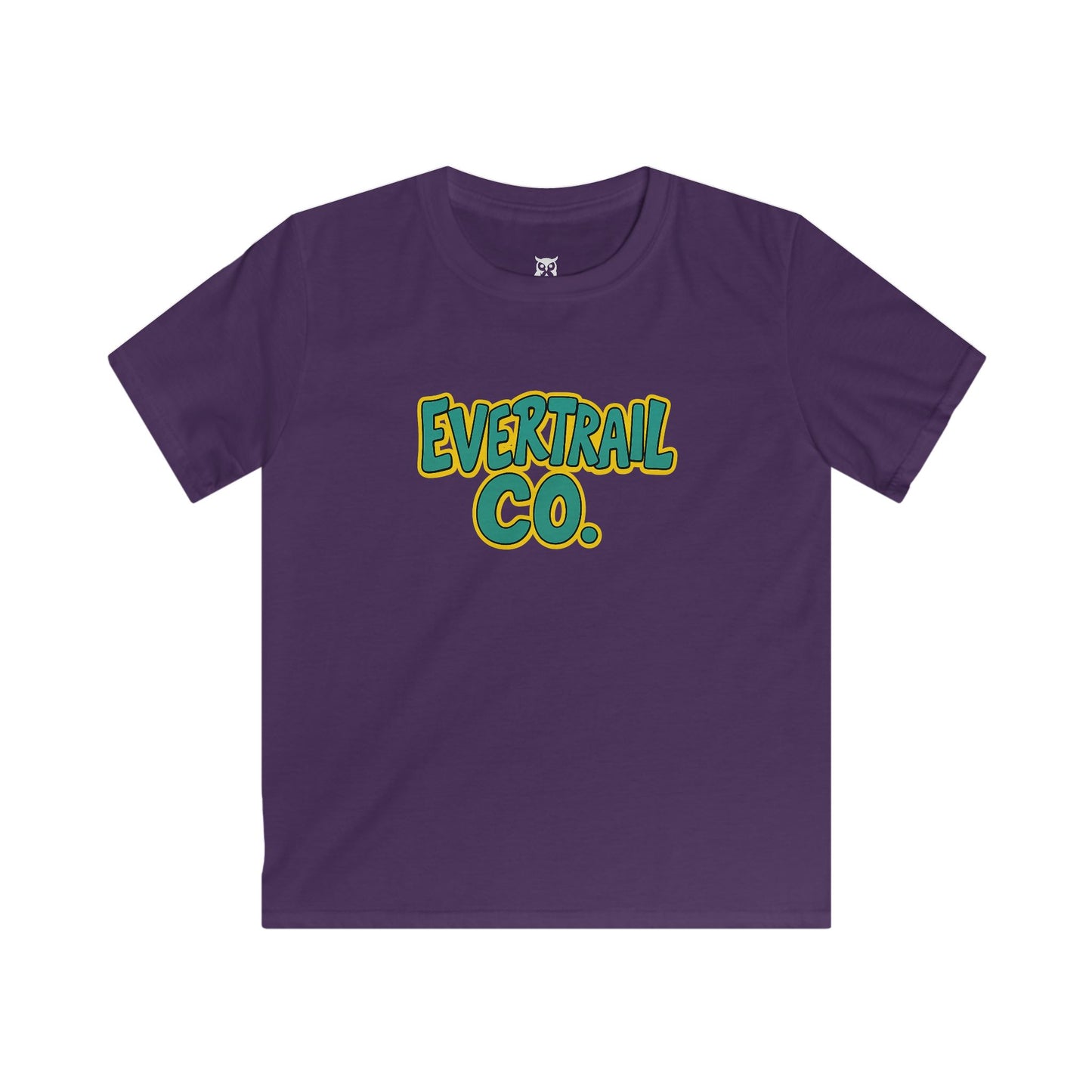 Evertrail Co. Kids Scooby Softstyle Tee - Fun Graphic T-Shirt for Children, Summer Outfit, Birthday Gift, Casual Playwear, Everyday Style