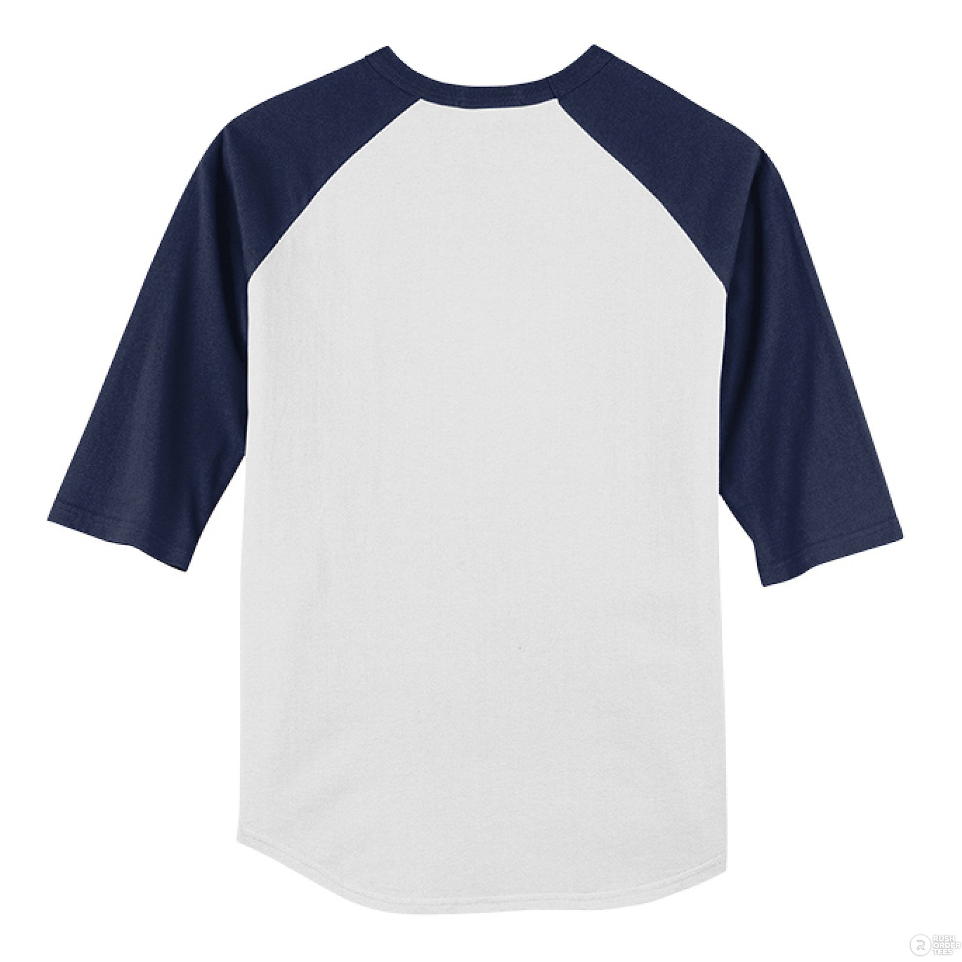 White/Navy - BACK