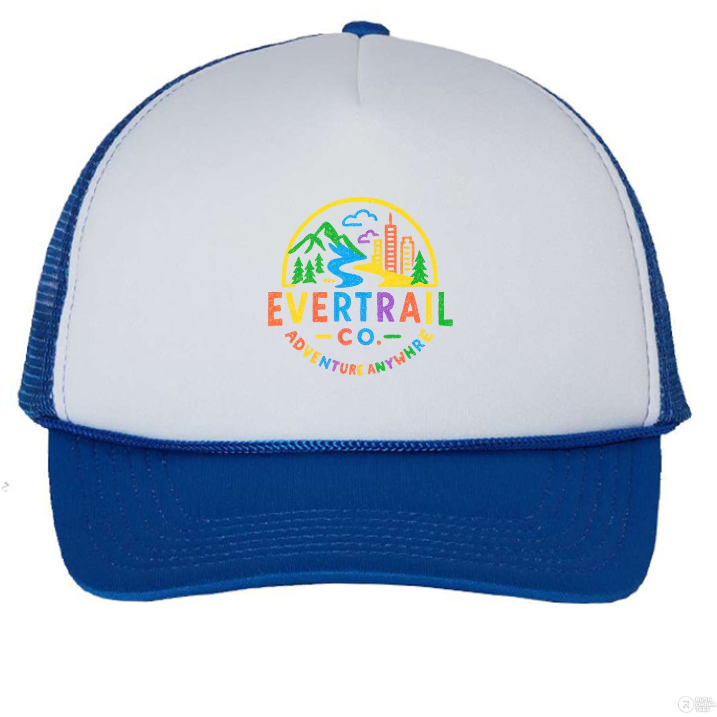 White/ Royal - FRONT